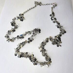 Skull Charm Long Necklace